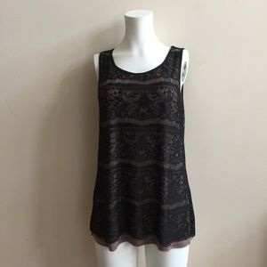 NWT! Bobeau Lace Blouse